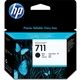 HP 711 (CZ133A) Inktcartridge Zwart Hoge capaciteit