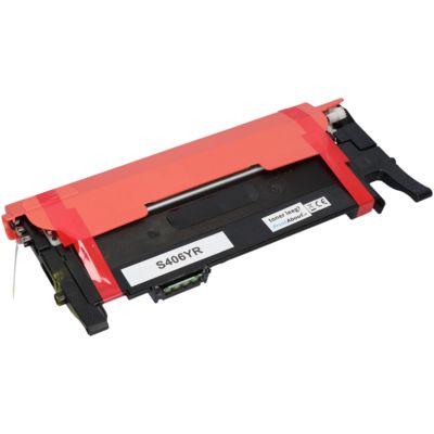 Huismerk Samsung CLT-Y406S (SU462A) Toner Geel