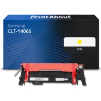 Huismerk Samsung CLT-Y406S (SU462A) Toner Geel