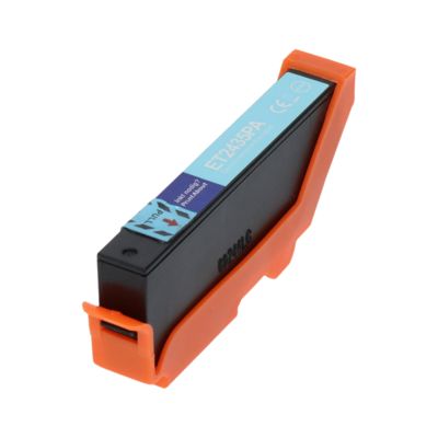 Huismerk Epson 24XL (C13T24354012) Inktcartridge Licht-cyaan Hoge capaciteit