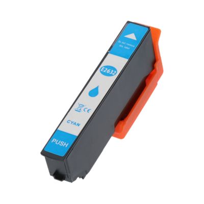 Huismerk Epson 26XL (C13T26324012) Inktcartridge Cyaan Hoge capaciteit