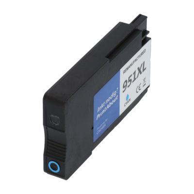 Huismerk HP 951XL (CN046AE) Inktcartridge Cyaan Hoge capaciteit