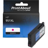 Huismerk HP 951XL (CN047AE) Inktcartridge Magenta Hoge capaciteit