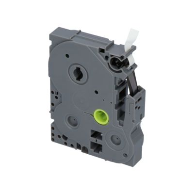 PrintAbout Huismerk vervangt Brother TZe-211 Tape Zwart op wit (6 mm)
