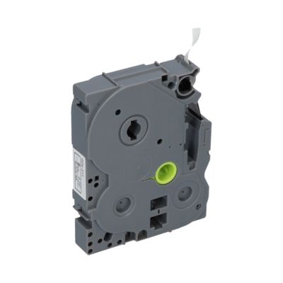 PrintAbout Huismerk vervangt Brother TZe-211 Tape Zwart op wit (6 mm)