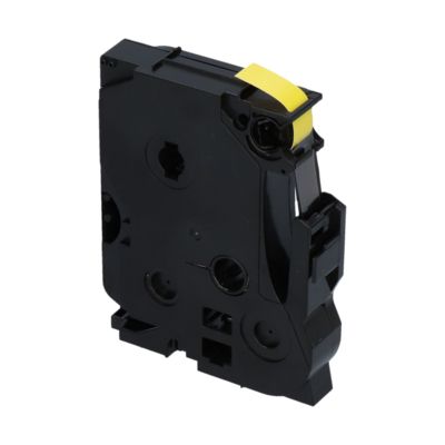 PrintAbout Huismerk vervangt Brother TZe-621 Tape Zwart op geel (9 mm)