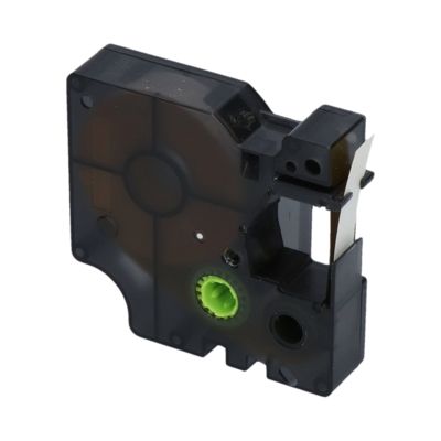 Huismerk Dymo 40918 (S0720730) Tape Zwart op geel (9 mm)