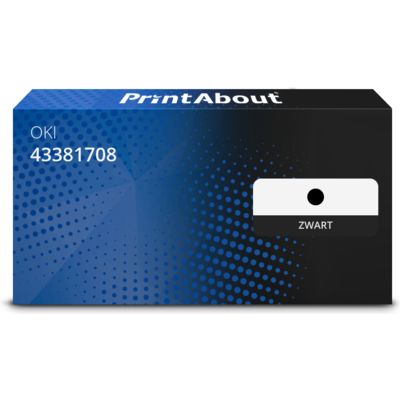 Huismerk OKI 43381708 Drum Zwart