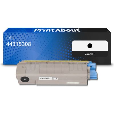 Huismerk OKI 44315308 Toner Zwart