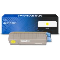 Huismerk OKI 44315305 Toner Geel