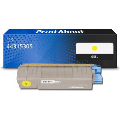 Huismerk OKI 44315305 Toner Geel