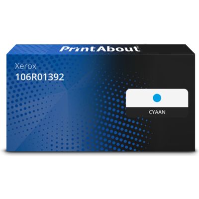 Huismerk Xerox 106R01392 Toner Cyaan