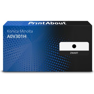 Huismerk Konica Minolta A0V301H Toner Zwart Hoge capaciteit