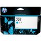HP 727 (B3P19A) Inktcartridge Cyaan