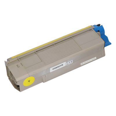 Huismerk OKI 43865721 Toner Geel