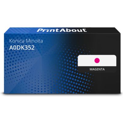 Huismerk Konica Minolta A0DK352 Toner Magenta