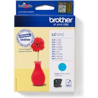 Brother LC-121C Inktcartridge Cyaan