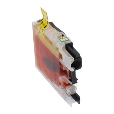 PrintAbout Huismerk vervangt Brother LC-125XLY Inktcartridge Geel Hoge capaciteit