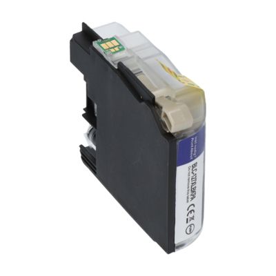 PrintAbout Huismerk vervangt Brother LC-127XLBK Inktcartridge Zwart Hoge capaciteit