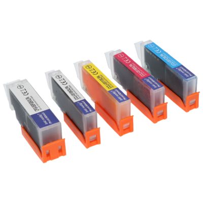 Huismerk Canon PGI-550PGBK / CLI-551BK XL Inktcartridge 5-kleuren Multipack Hoge capaciteit