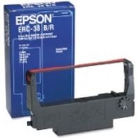 Epson ERC-38BR Ribbon Zwart+rood