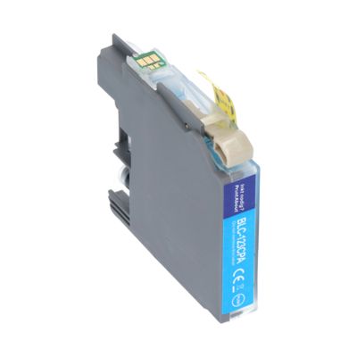 Huismerk Brother LC-123C Inktcartridge Cyaan
