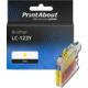 Huismerk Brother LC-123Y Inktcartridge Geel