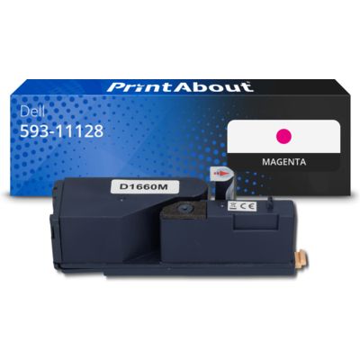 Huismerk Dell 593-11128 (V3W4C) Toner Magenta