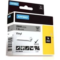 Dymo 1805425 Labeltape Zwart op grijs (24 mm)