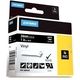 Dymo 1805432 Labeltape Vinyl Wit op zwart (24 mm)