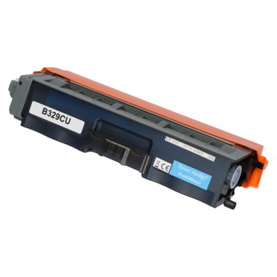 PrintAbout Huismerk vervangt Brother TN-328C Toner Cyaan Extra hoge capaciteit