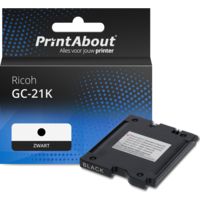 Huismerk Ricoh GC-21K (405532) Inktcartridge Zwart