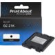 Huismerk Ricoh GC-21K (405532) Inktcartridge Zwart