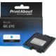 Huismerk Ricoh GC-21C (405533) Inktcartridge Cyaan