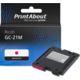 Huismerk Ricoh GC-21M (405534) Inktcartridge Magenta