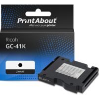 Huismerk Ricoh GC-41K (405761) Inktcartridge Zwart
