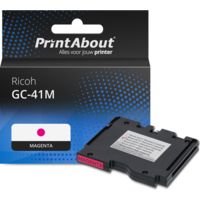 Huismerk Ricoh GC-41M (405763) Inktcartridge Magenta