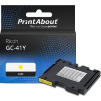 Huismerk Ricoh GC-41Y (405764) Inktcartridge Geel