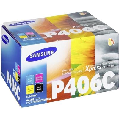 Samsung CLT-P406C/ELS (SU375A) Toner 4-kleuren Multipack