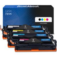 Huismerk Canon 731H Toner 4-kleuren Multipack Hoge capaciteit