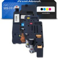 Huismerk Dell 593-11140 (810WH) Toner 4-kleuren Multipack