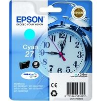 Epson 27 (C13T27024012) Inktcartridge Cyaan
