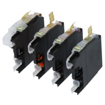 PrintAbout Huismerk vervangt Brother LC-127XLVALBP Inktcartridge 4-kleuren Multipack Hoge capaciteit