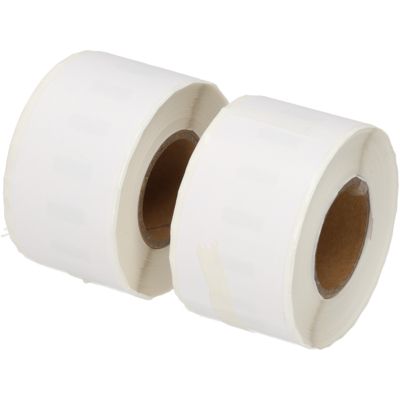 Huismerk Dymo 99010 Etiket Zwart op wit (28 mm x 89  mm) 2 rollen