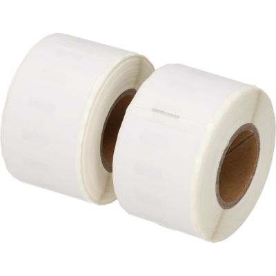 Huismerk Dymo 99010 Etiket Zwart op wit (28 mm x 89  mm) 2 rollen