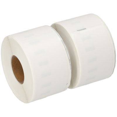 Huismerk Dymo 99012 Etiket Zwart op wit (89 mm x 36 mm) 2 rollen