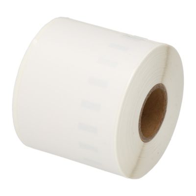 Huismerk Dymo 99014 (S0722430 (zonder chip)) Etiket Zwart op wit (54 mm x 101 mm)