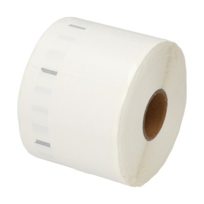 Huismerk Dymo 11354 Etiket Zwart op wit (57 mm x 32  mm)