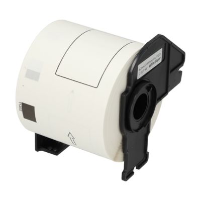 PrintAbout Huismerk vervangt Brother DK-11202 Etiket Zwart op wit (62 mm x 100  mm)