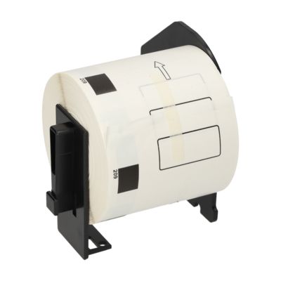 Huismerk Brother DK-11209 Etiket Zwart op wit (29 mm x 62  mm)